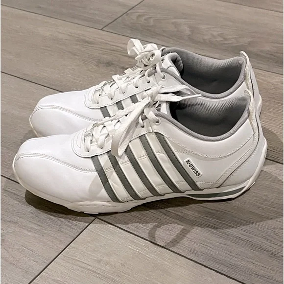 K-Swiss Shoes Mens Kswiss White Casual Sneaker Size Poshmark